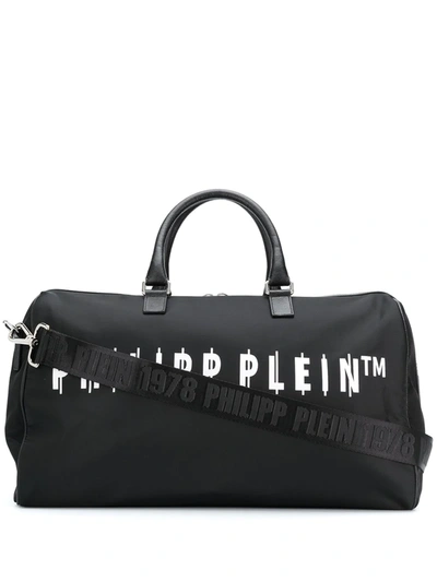 Philipp Plein Logo-print Holdall In Black