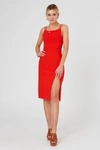 FINDERS KEEPERS NATALIA DRESS Red