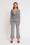Finders Keepers Romy Blazer Black Check