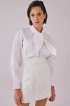 C/MEO COLLECTIVE PRONOUNCE SKIRT ivory