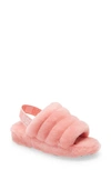 Ugg Fluff Yeah Slides In Flamingo Pink