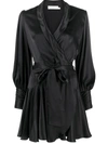 ZIMMERMANN SILK WRAP MINI DRESS