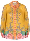 ZIMMERMANN THE LOwaistcoatRUCK BLOUSON SHIRT