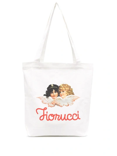 Fiorucci Angels Tote In White