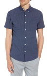 Bonobos Slim Fit Poppy Print Shirt In Duane Flower Deep Pacific