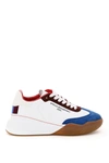 Stella Mccartney Colour-block Sneakers In White Multi (white)