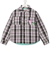 NATASHA ZINKO CHECKED SHIRT JACKET