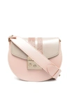 FURLA METROPOLIS GLITTER-DETAIL CROSSBODY BAG