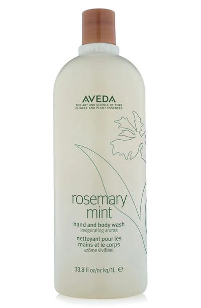 Aveda - Rosemary Mint Hand & Body Wash 250ml/8.5oz In Pink