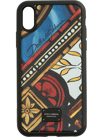 Dolce & Gabbana Iphone Xr Case In Black