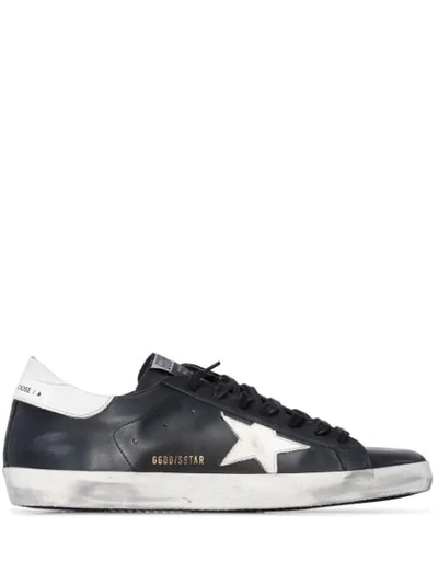 Golden Goose Superstar Sneakers In Black