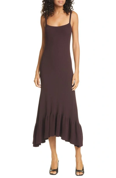 A.l.c Ravenel Knit Dress In Medjool