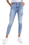 SEVEN SEVEN CARGO HIGH WAIST ANKLE SKINNY JEANS,AU8796594A