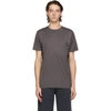 Sunspel Classic Crew Neck T-shirt Charcoal In Grey