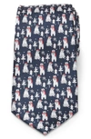 CUFFLINKS, INC POLAR BEAR SILK TIE,CC-PB-BL-TR