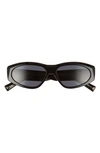 GIVENCHY 57MM RECTANGLE SUNGLASSES,GV7154GS