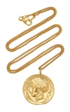 PAMELA CARD WOMEN'S SYRACUSE 24K GOLD-PLATED NECKLACE