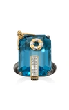 Sauer Splash Ring In Blue