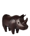 Omersa Standard Leather Rhinoceros In Brown
