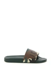 DSQUARED2 DSQUARED2 ICON CAMOUFLAGE RUBBER SLIPPERS