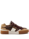 DOLCE & GABBANA MIAMI MIXED-MATERIAL SNEAKERS
