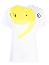Maison Margiela Plain Colour T-shirt In White