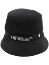 OFF-WHITE LOGO PRINT RAIN CAP