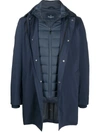 HACKETT LAYERED PADDED COAT