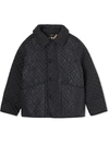 BURBERRY MONOGRAM QUILTED BOMBER JACKET