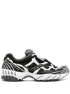 Saucony White Mountaineering Grid Web Sneakers In Black