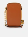THE MARC JACOBS BROWN THE HOT SHOT CROSSBODY BAG