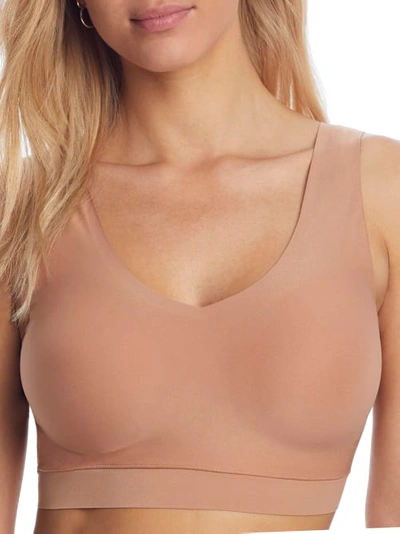 Chantelle Soft Stretch Jersey Bralette In Sandalwood