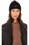 Rag & Bone Addison Ribbed-knit Beanie In Black