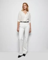Nili Lotan Veronica Shirt In Ivory