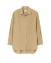 Nili Lotan Yorke Shirt In Khaki