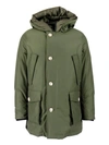 Woolrich Artic Parka Nf Coat In Dark Green