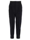 AMI ALEXANDRE MATTIUSSI AMI CROPPED TAPERED PANTS