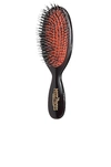 Mason Pearson Junior Mixture Bristle & Nylon Hair Brush In Dark Ruby