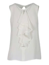 PATRIZIA PEPE PATRIZIA PEPE SLEEVELESS VISCOSE BLOUSE