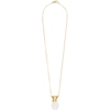 1064 STUDIO GOLD SHAPE OF WATER 21N NECKLACE