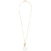 1064 STUDIO GOLD SHAPE OF WATER 23N NECKLACE