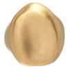 1064 STUDIO GOLD SHAPE OF WATER 30R RING