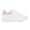 ALEXANDER MCQUEEN SSENSE EXCLUSIVE WHITE & PURPLE OVERSIZED SNEAKERS