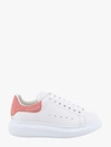 Alexander Mcqueen Perforated Oversized Sneakers In Pink