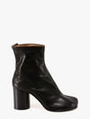 Maison Margiela Tabi Ankle Boots With Unique Tabi Toe Design And Block Heel In Black