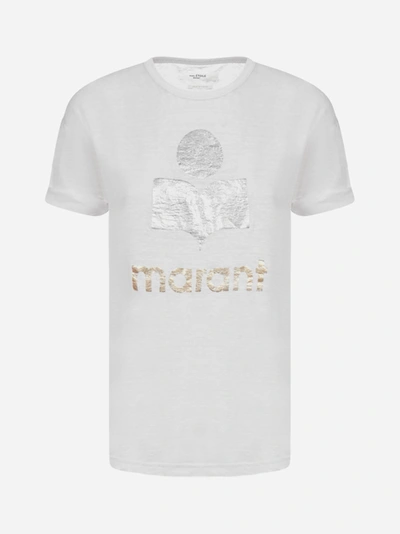 Isabel Marant Étoile "koldi" T-shirt In White