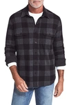 FAHERTY LEGEND BUFFALO CHECK FLANNEL BUTTON-UP SHIRT,MXC0001