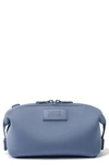 Dagne Dover Small Hunter Neoprene Toiletry Bag In Ash Blue