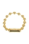 Ambush Logo Ball Chain Bracelet In Gold