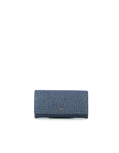 Borbonese Womens Blue Wallet